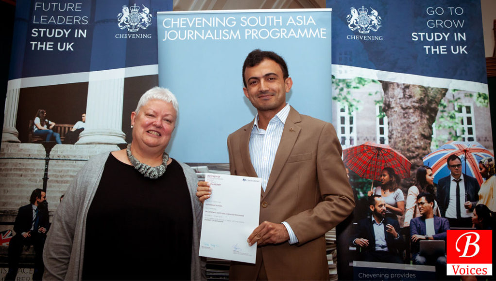 Adnan Aamir Selected as a Chevening Mentor for Budding Journalists